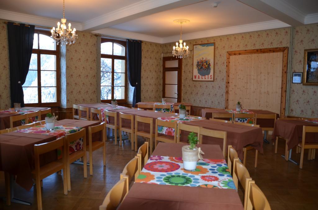 Guesthouse & Hotel Le Cervin Vissoie Buitenkant foto