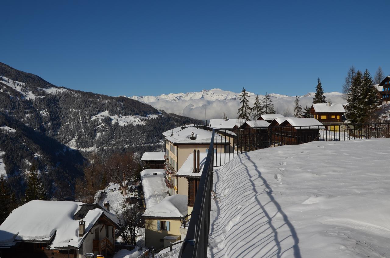 Guesthouse & Hotel Le Cervin Vissoie Buitenkant foto